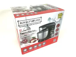 Тістоміс-міксер планетарний на 6 л 1600Вт Royalty Line RL - РКМ-1600Вт Black - мініатюра 6