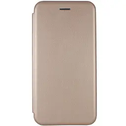 Шкіряний чохол-книжка Classy для Oppo A60 4G Золотий