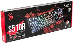 Клавіатура Bloody S510R Pudding Black [88784] - мініатюра 4