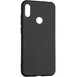 Чохол-накладка Toto Silicone Full Protection Case HuAwei Y6s Black - мініатюра 3
