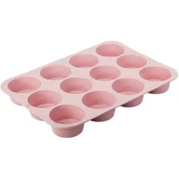 Форма для кексів силіконова Mys Silicone на 12 відділів 20.5 х29х3 см (41038) - мініатюра 3