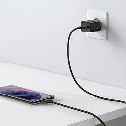 Адаптер живлення зарядний пристрій Baseus Super Si 25 W 1 порт Type-C (CCSP020101) - мініатюра 7