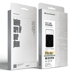 Чохол ArmorStandart Clear Hybrid MagCase для Apple iPhone 18 Pro Max / 17 Pro Max Black - мініатюра 3