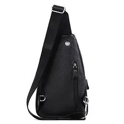 Сумка на одну шлейку чорна Tiding Bag FL-A25F-5055A - мініатюра 4