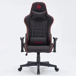 Ігрове крісло GamePro GC575FB Black Red Fabric (GC575FB) - мініатюра 2