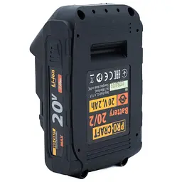 Акумуляторна батарея Procraft Battery20/2 (20В, 2Аг) - мініатюра 4