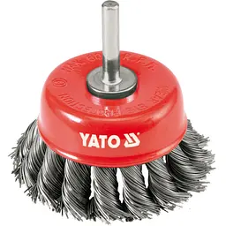 Щітка-крацовка Yato Ø=75 мм (YT-4752)