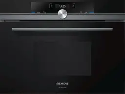 Вбудована пароварка Siemens CD834GAB0