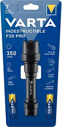 Ліхтарик VARTA Indestructible F20 Pro, 6 Вт, IP67, IK08, до 350 люменів, до 140... - мініатюра 3