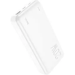 Портативна батарея Hoco J87 Tacker PD20W+QC3.0 10000 mAh White - мініатюра 2