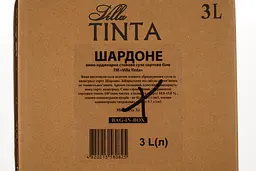 Вино Villa Tinta Шардоне біле сухе 3 л - мініатюра 5