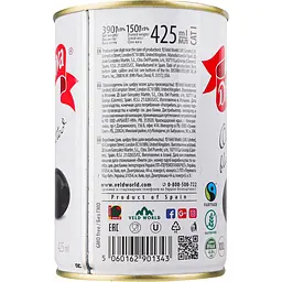 Маслини чорні без кісточки відбірні Diva Oliva Platinum 425 мл (390 г) - мініатюра 4