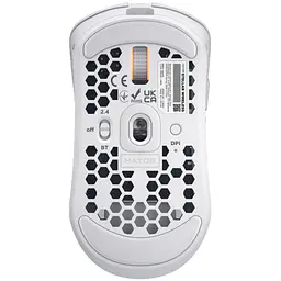 Мишка Hator Stellar Wireless/Bluetooth/USB White (HTM651) - мініатюра 5