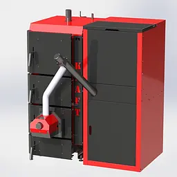 Твердопаливний котел Kraft серія F 97 з пальником EcoPalnik (Польща)