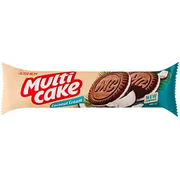 Печиво Roshen Multicake з начинкою кокос-крем 180 г