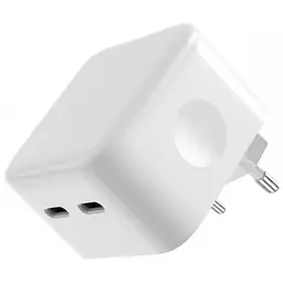 Зарядний пристрій адаптер живлення 35 W Dual USB-C Port Compact Power Adapter (MNWM3) - мініатюра 3