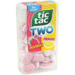 Драже Tic Tac Two Малина-Лимон 38.5 г - мініатюра 2