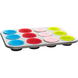 Форма для випікання мафінів Holmer Sweet cake на 12 порцій (BM-0812-RSG Sweet cake) - мініатюра 5