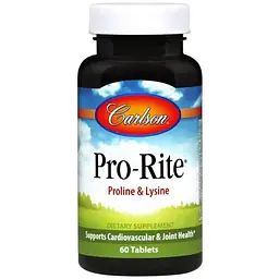 Пролін & Лізин Carlson Pro-Rite 60 таблеток