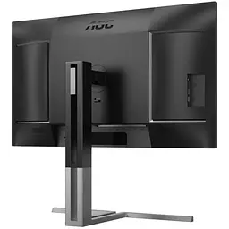 TFT 27" AOC U27U3CV, Nano IPS, 2хHDMI, DP, USB-C, USB-hub, HAS, Pivot, кол., чорно-срібл - мініатюра 5