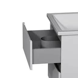 Тумба підвісна AM.PM X - Joy 55 см з умивальником M85-FHX0552-WC0552WG38 - мініатюра 7