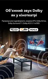 Перемикач HDMI Vention 3 входи на 1 вихід 8K 60 Гц та 4K 144 Гц/120 Гц потрібне живлення через USB-C 5 В 1 А з ІЧ-пультом сірий (AKRH0) - мініатюра 12