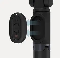 Трипод селфі штатив Xiaomi Mi Bluetooth Bracket Selfie Stick Tripod Zoom Black (XMZPG05YM / BHR4972CN) - мініатюра 3