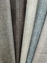 Комплект штор льон полегшений сіро-бежевий 200х230 - мініатюра 9