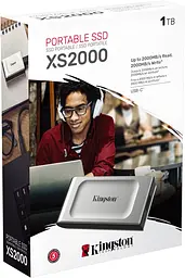 Портативний SSD Kingston 1TB USB 3.2 Gen 2x2 Type-C XS2000 R2000/W2000MB/s teh0014753 - мініатюра 7