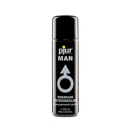 Густий силіконовий лубрикант Pjur MAN Premium Extremeglide із тривалим ефектом, економна, 250 мл