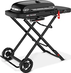 Гриль газовий Weber Traveler LP Stealth чорний (9013075) - мініатюра 2