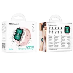 Смарт-годинник Hoco Y32 44mm, 225 mAh, IP67 Smart sports watch (call version) (6942007659062) - мініатюра 2