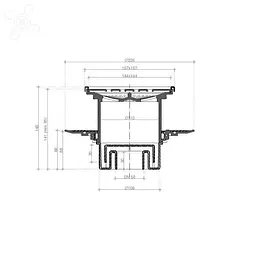 Душовий трап Pestan Confluo Plate Vertical 2в1 15х15 см 30412 - мініатюра 6