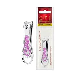 Кніпсер для нігтів QPI Professional 6,5 см QK-1647, Рожевий