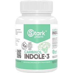 Індол Stark Pharm Stark Indole-3 Carbinol 60 капсул (100-76-0858332-20) - мініатюра 2