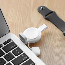 Бездротовий зарядний пристрій Hoco CW19 iWatch 2.5W White - мініатюра 4