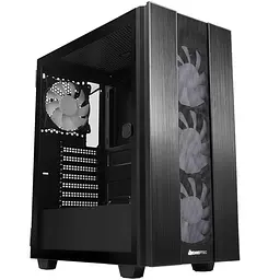 Корпус Chieftec HUNTER 2 GS-02B-OP 4x120mm A-RGB, USB-C, ATX, без Блок живлення, Чорний - мініатюра 8