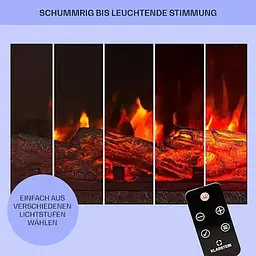Камін електричний Klarstein Lienz 1800W (10034123) - мініатюра 7