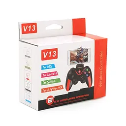 Бездротовий геймпад Voltronic V13 для iOS, Android, Switch, PS3, PS4, PC та TV чорно-червоний - мініатюра 5