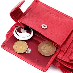 Жіночий шкіряний гаманець ST Leather 11,3х9,5х2 см acs0028382 - мініатюра 6