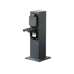 Стовпчик парковий Kanlux Nasto 2SOC FR B із розетками (36586) - мініатюра 2