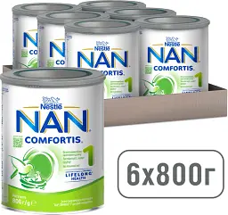 Дитяча суміш початкова молочна суха NAN Comfortis 1 для дітей з народження 800 г - мініатюра 7