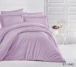 Комплект постільної білизни (LUXURY ST-1042) Євро TAG tekstil pbe0037494