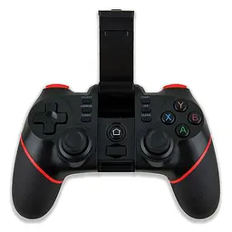Джойстик ігровий геймпад для телефону Terios T-6 Bluetooth Gamepad для PC/PS3/iOS/Android чорний - мініатюра 3
