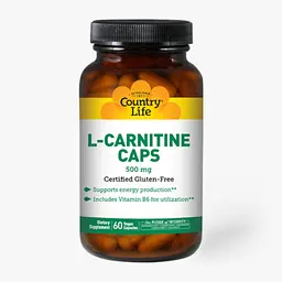 Жироспалювач Country Life L-Carnitine, 60 капсул
