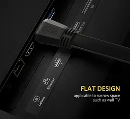 Кабель Ugreen HDMI-HDMI V 2.0 2 м (UGR-70159) - мініатюра 3