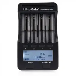 Зарядний пристрій Liitokala Lii-500 на 4 канали (для Ni-MH, Ni-CD, Li-Ion) без блока живлення