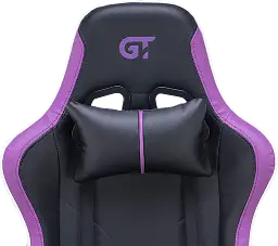 Геймерське крісло GT Racer чорне з фіолетовим (X-2528 Black/Purple) - мініатюра 10