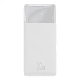 Зовнішній акумулятор Baseus Bipow 30000mah 20w (ppdml-N02) Білий