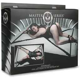 Розтяжка на ліжко Master Series Interlace Bed RestRaint Set - мініатюра 7